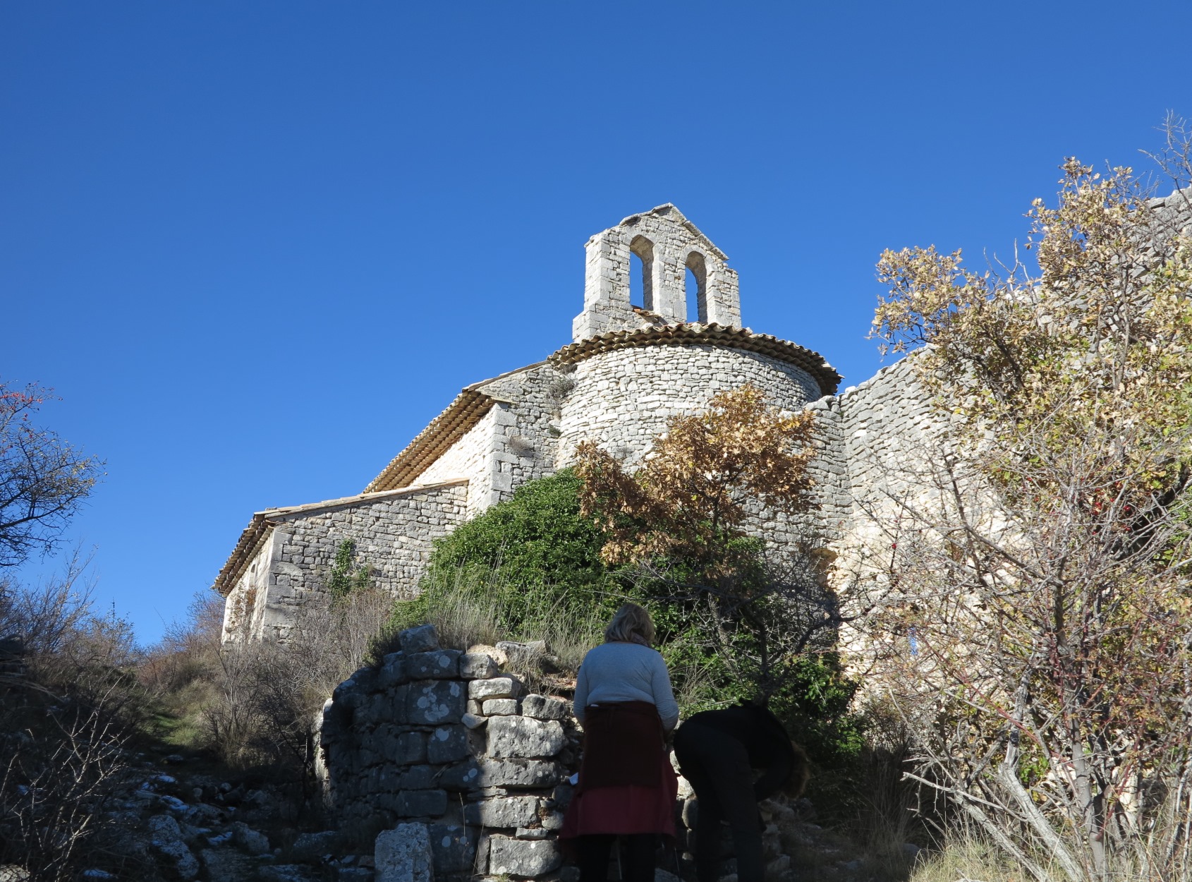 La vieille église du Haut-Montsalier